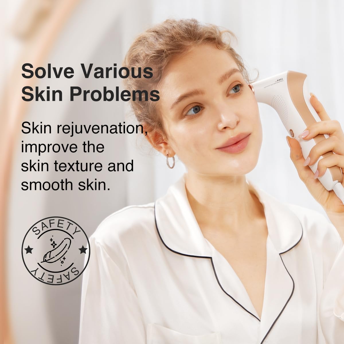 DermRays Revive Skincare for Anti-Aging, Glow Like Never Before,Multifunctional Beauty Device, Facial Massager for Home Use