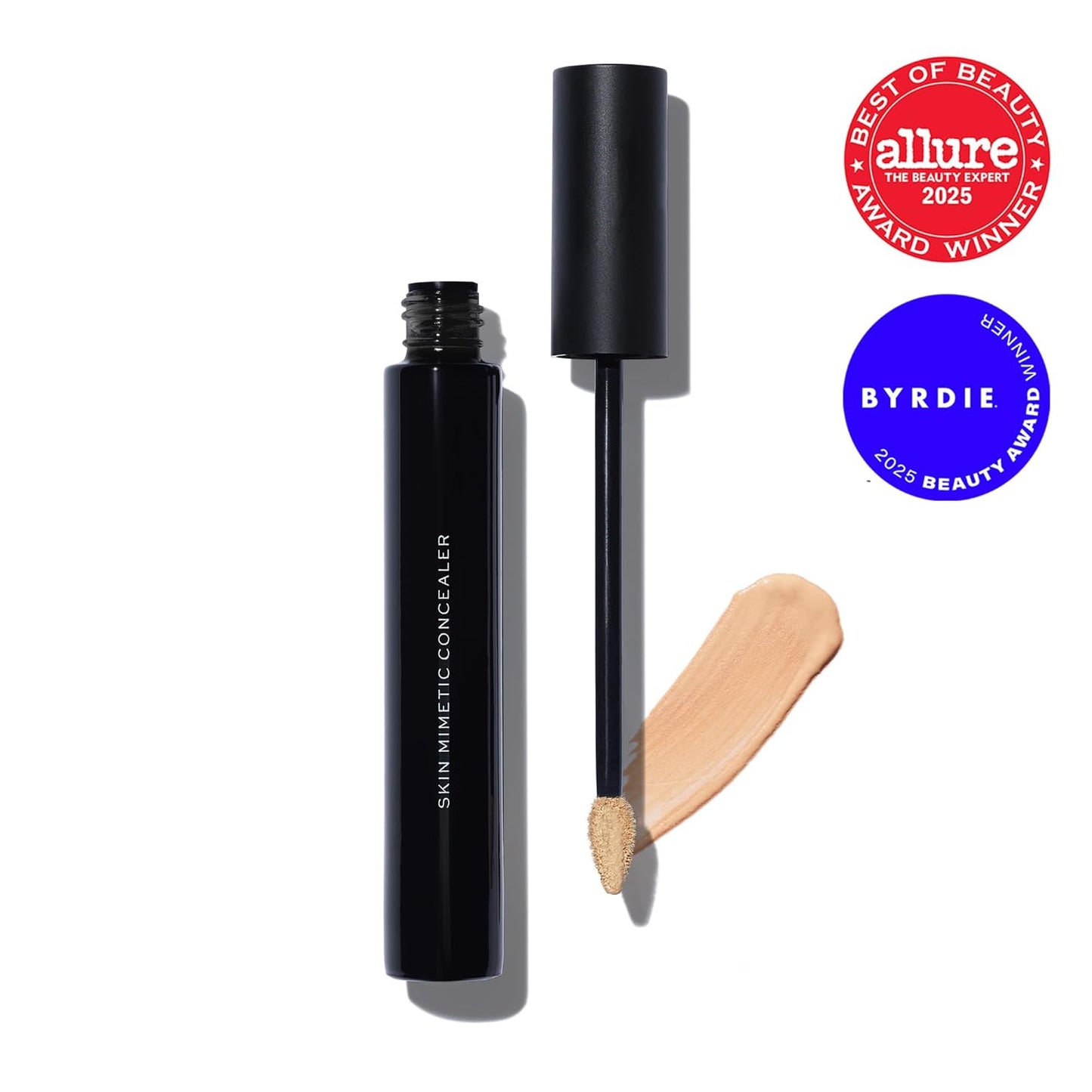 MAKE Beauty Skin Mimetic Concealer Buildable Medium Coverage Hydrating Concealer for Dark Circles Spot Concealing Brightening Crease-Free, Including Mature Skin. Radiant Finish. 02 Fair Light Neutral