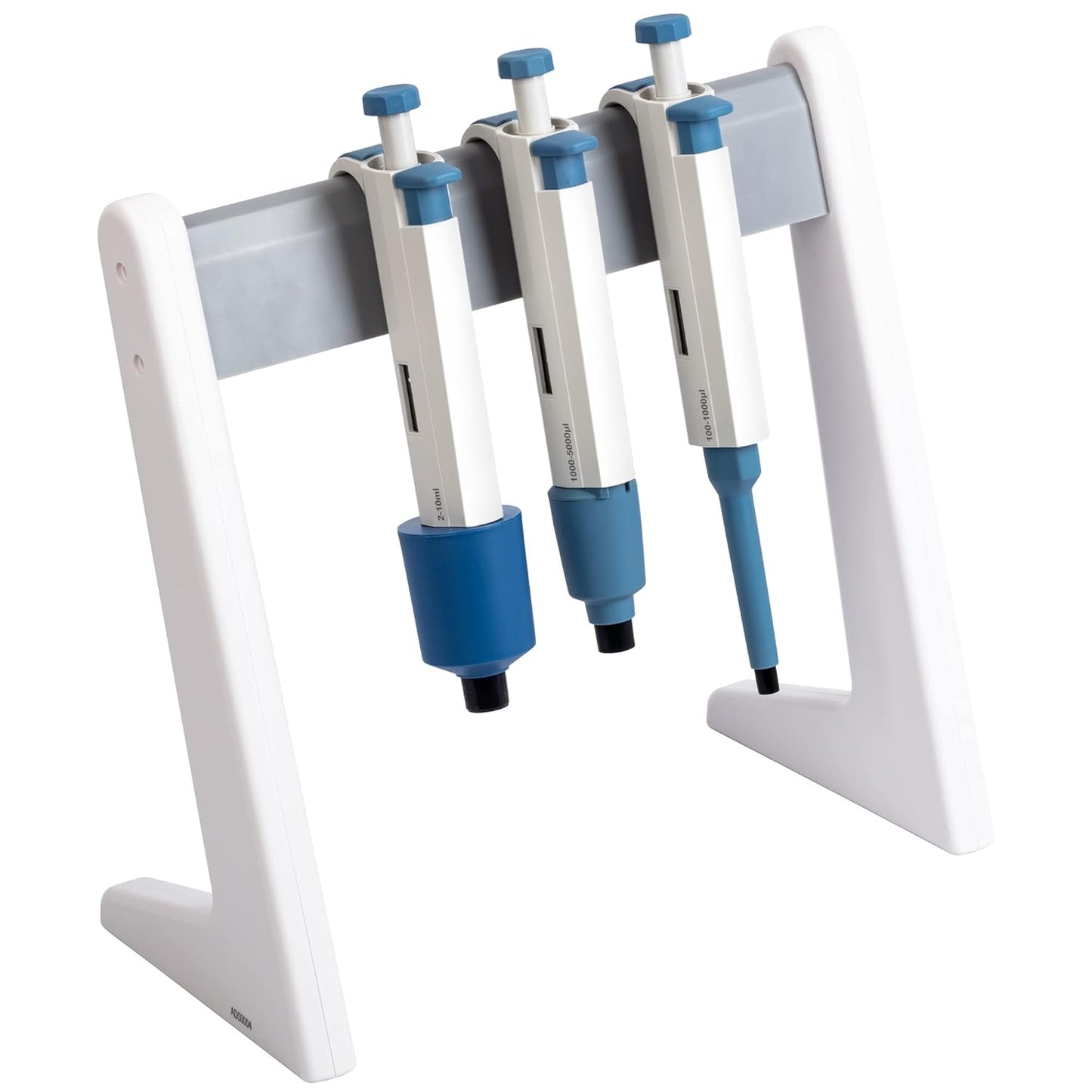 3 Micropipette kit,Adjustable Single Channel Pipette, 100-1000ul 1000-5000ul,2-10ml Pipette Stand, 3 Racks of sterile Pipette Tips,144 Tips