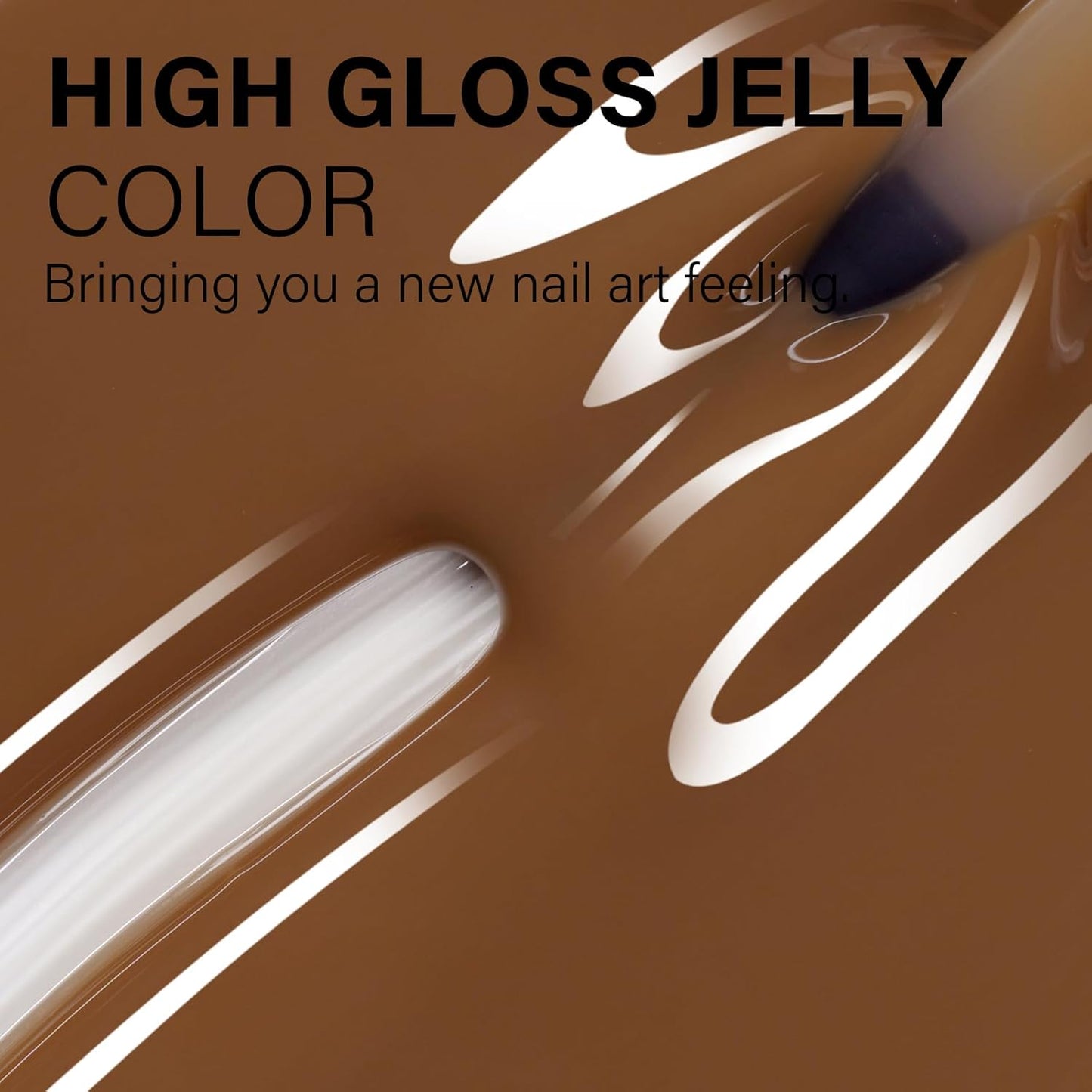 AILLSA Fall Yellow Gel Nail Polish Autumn Leaves Jelly Gel Polish Neutral Sheer Translucent Nude Gel Polish Long Lasting Fall Yellow Color Soak Off U V Gel for French Manicure Nail Art at Home 0.51 Oz