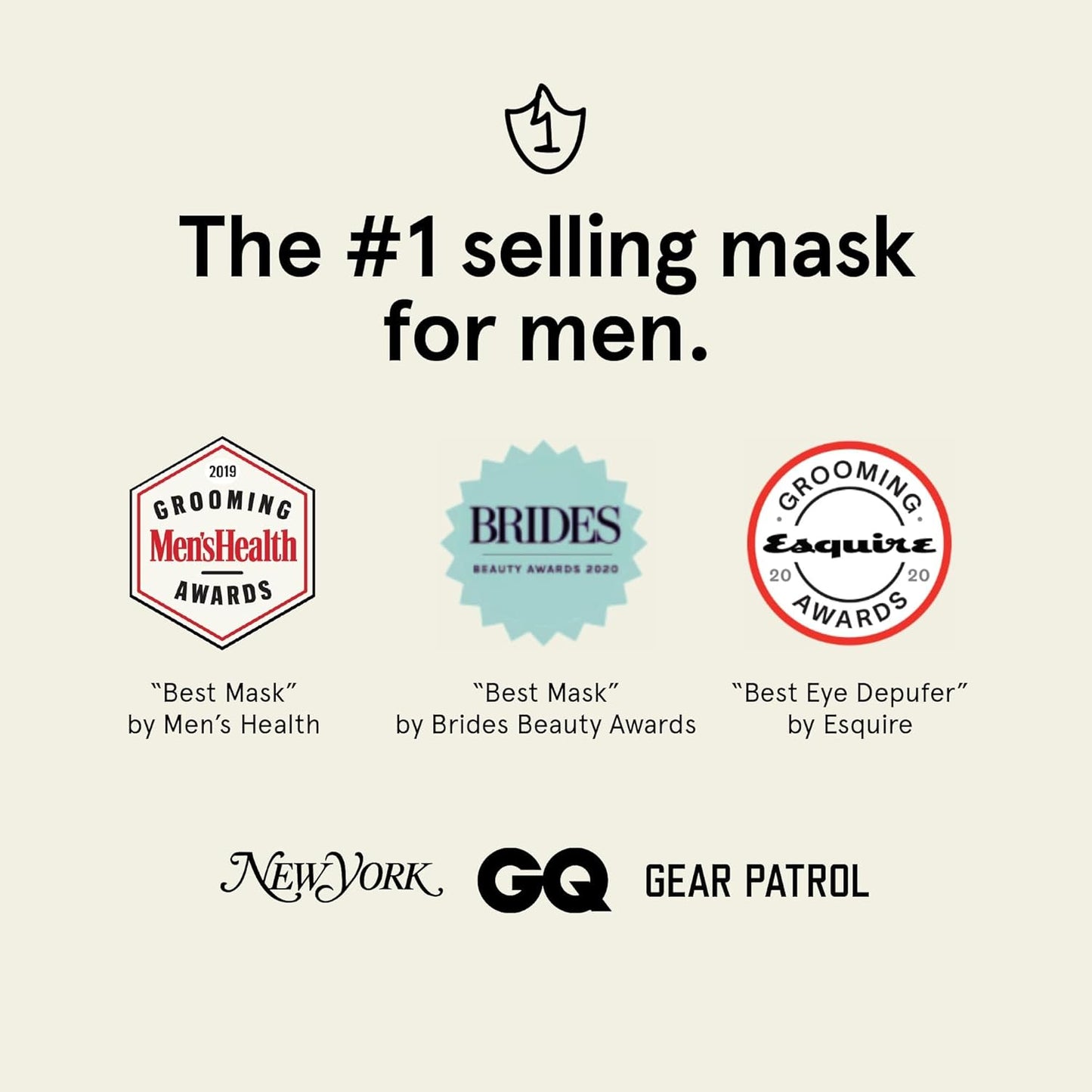 JAXON LANE BRO MASK Korean Face Mask for Men: Premium Mens Face Mask Skin Care & Facial Anti Aging Sheet Masks with Hydrogel, Vitamin C, Hydrating Hyaluronic Acid, Hydrolyzed Collagen (2 X 4 Pack)