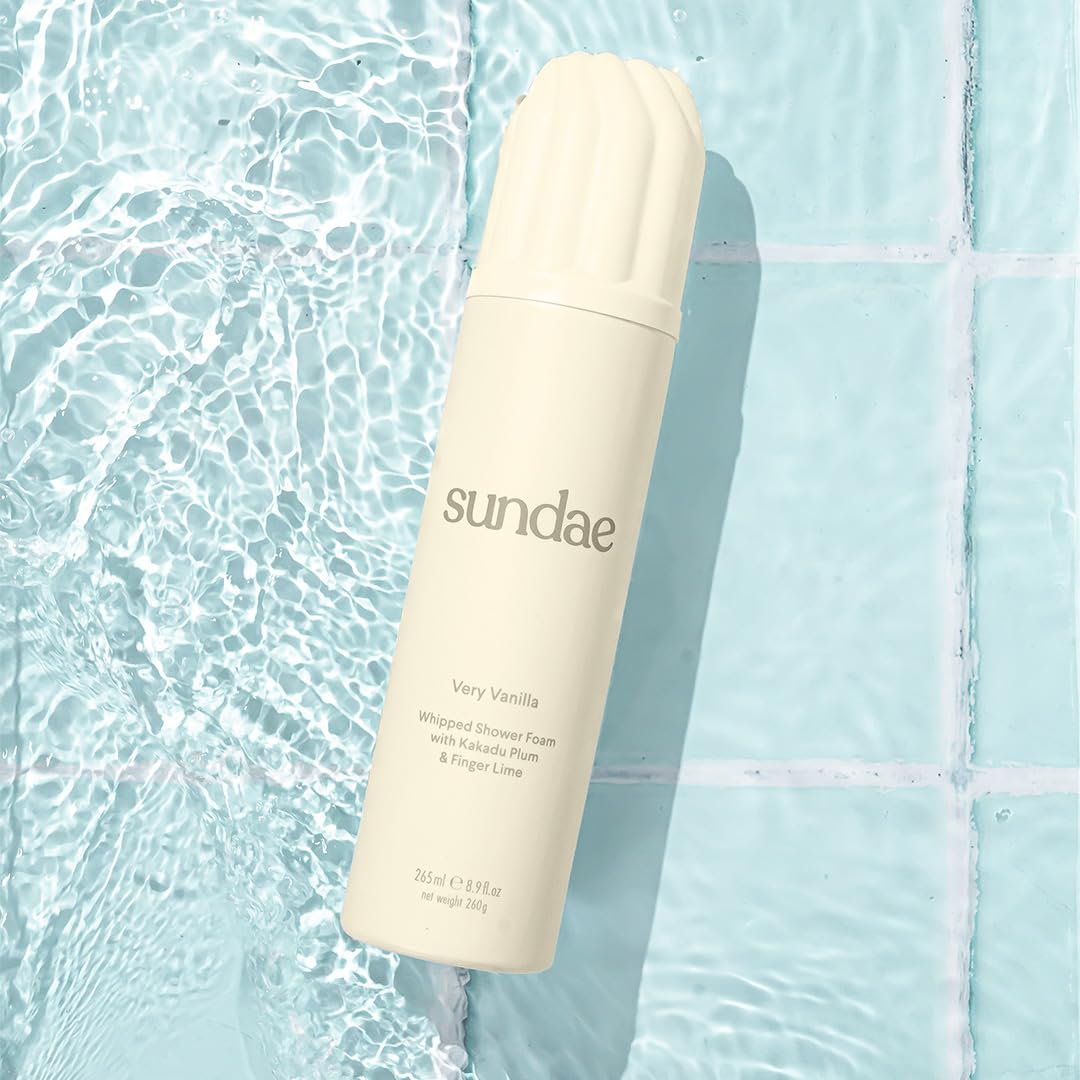 Whipped Shower Foam Very Vanilla Foaming Body Wash 8.9 fl oz, 265ml