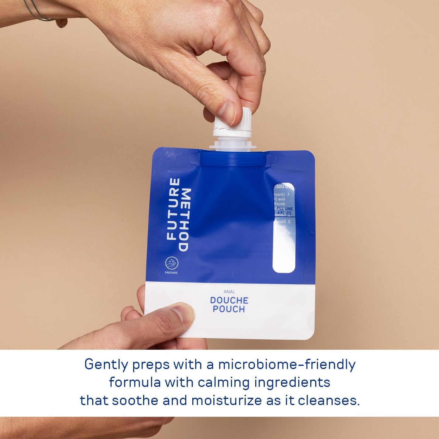 Anal Douche Kit 200ml - Disposable Intimate Wash - All-in-1 Anal Cleaner with Isotonic and Iso-Osmolar Solution - Hydrating and Calming Gentle Care for Safe and Confident Play, (Pack of 10)