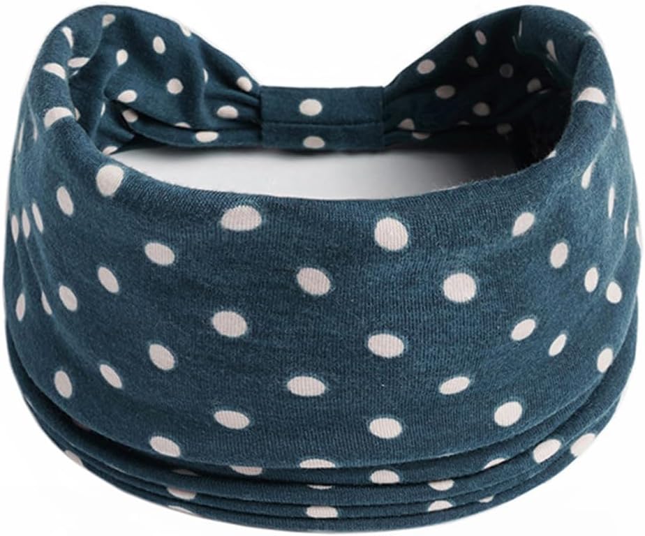 K-Elewon 3 Pack Women Wide Elastic Head Wrap Headband Sports yoga Hair Band