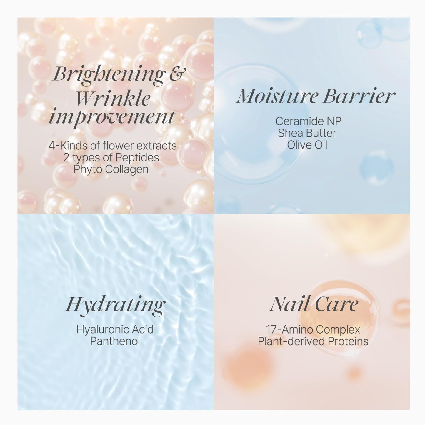 Koelf Rose Petal Satin Hand Mask (10pairs) - Intensive Nourishing, Moisturizing Gloves, Rose Scented Hand Repair Masks with Peptide, Collagen, Shea Butter for Silky Smooth Skin, Hand Treatment