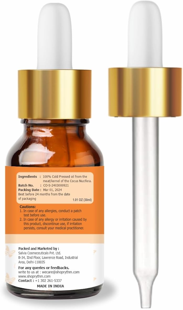 Crysalis Coconut Extract from (Cocos Nucifera) Oil - 1.01 Fl Oz (30ml)