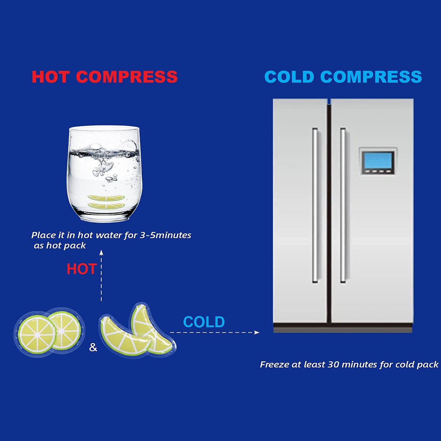 ZNÖCUETÖD Gel Ice Pack Reusable Cooling Eye Pads and Under Eye Patches,Eye Hot Cold Treatment Pack for Redness,Pain Relief and Eye Relax