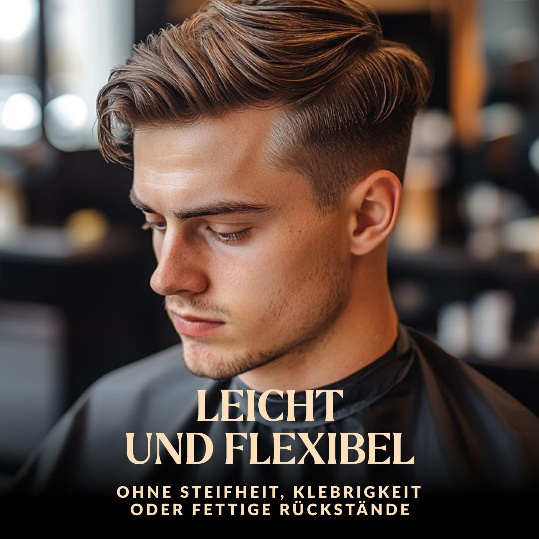 Sea Salt Spray for Men - Salt Water Texture & Volume Spray for Men’s Beach Waves & Curls with Heat Protection 200 ml - Made in Germany (6.76 Fl Oz, Medium Hold (Pack of 1))