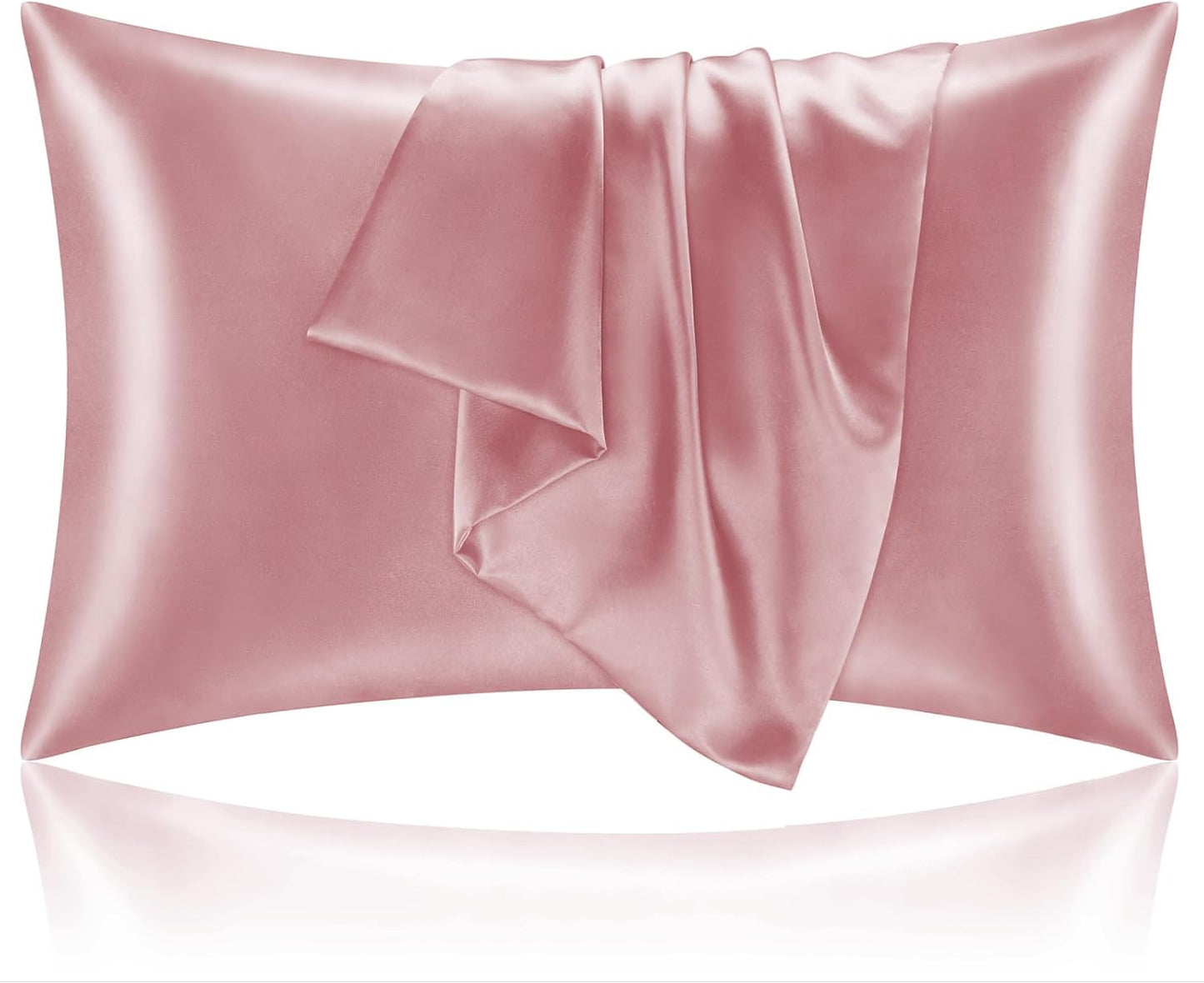 BEDELITE Satin Pillowcase for Hair and Skin, Super Soft and Cooling Similar to Silk Pillow Cases 2 Pack with Envelope Closure, Gift for Women Men(20"x36" King Size, Nostalgia)