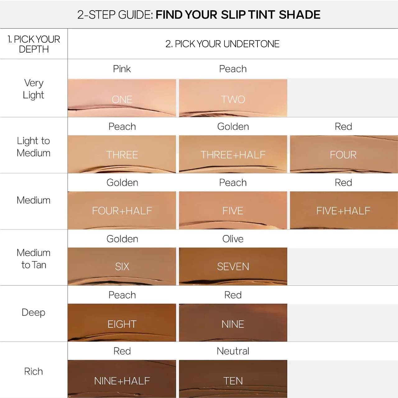 Saie Slip Tint Tinted Moisturizer with SPF 35 - Light Coverage, Glowy Skin Tint & Mineral Sunscreen for Face with Hydrating Hyaluronic Acid - Summer Makeup Essential - Shade Nine (1.35 oz)