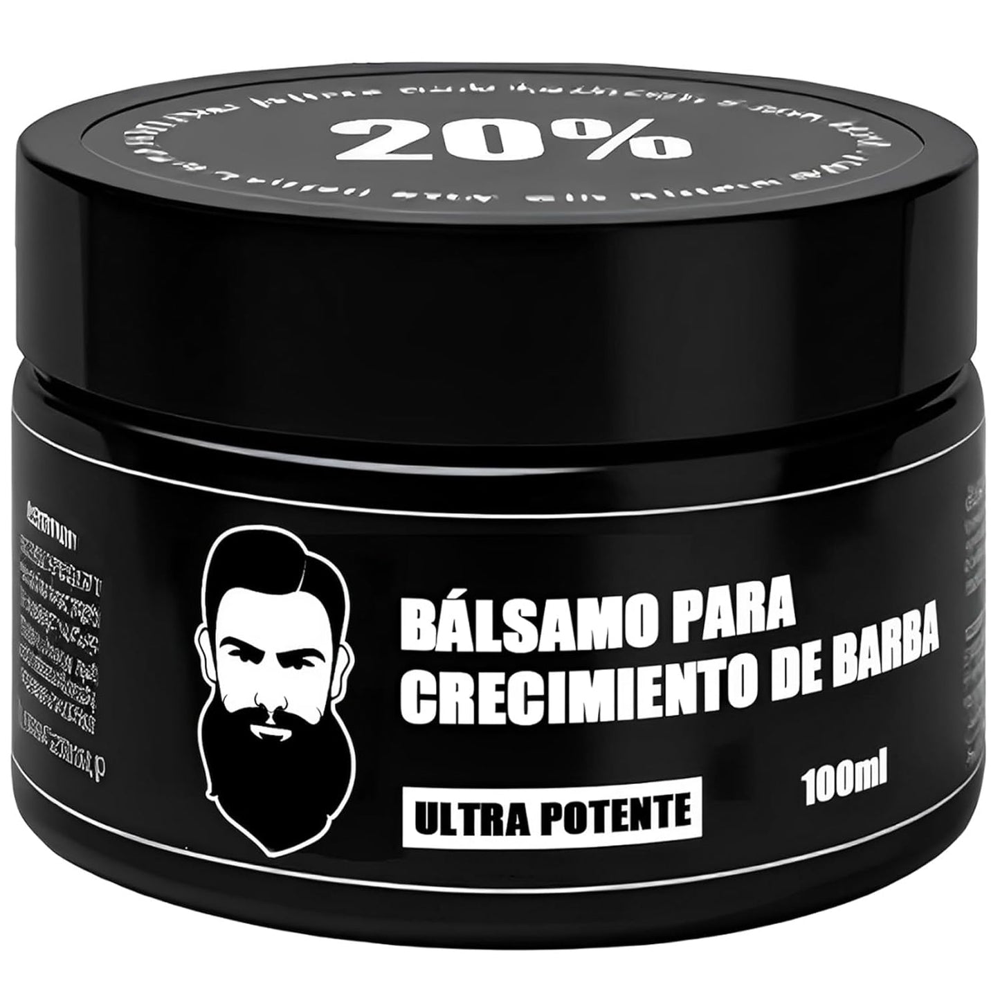 Cosmetics Para Barba, Bálsamo Estimulante de Barba, Ultra Potente Beard Stimulating Balm, Crema Para Barba, Moisturizes & Strengthens Beard, 100ML / 3.5OZ