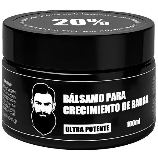 Cosmetics Para Barba, Bálsamo Estimulante de Barba, Ultra Potente Beard Stimulating Balm, Crema Para Barba, Moisturizes & Strengthens Beard, 100ML / 3.5OZ