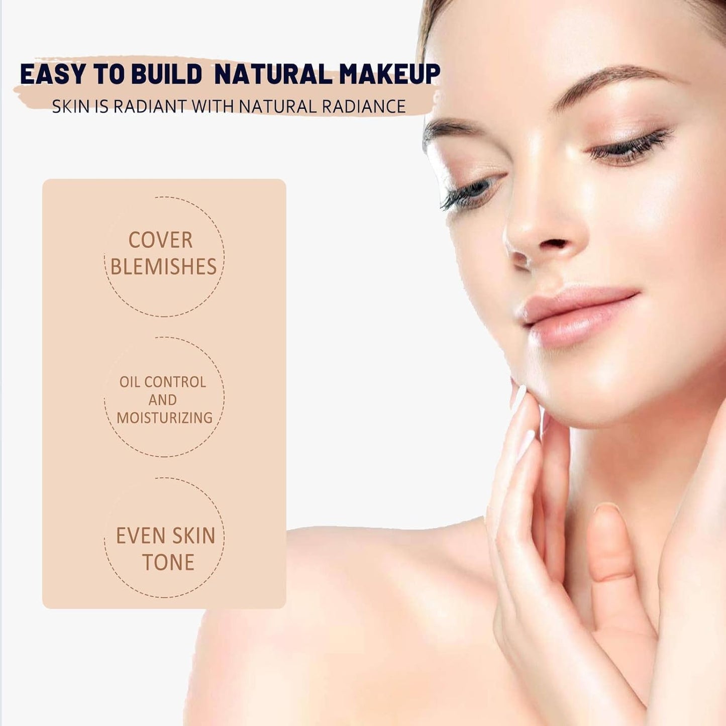 CC Cream,Skin Tone Adjusting Cc Cream,Cc Cream Self Adjusting For Mature Skin (Natural)