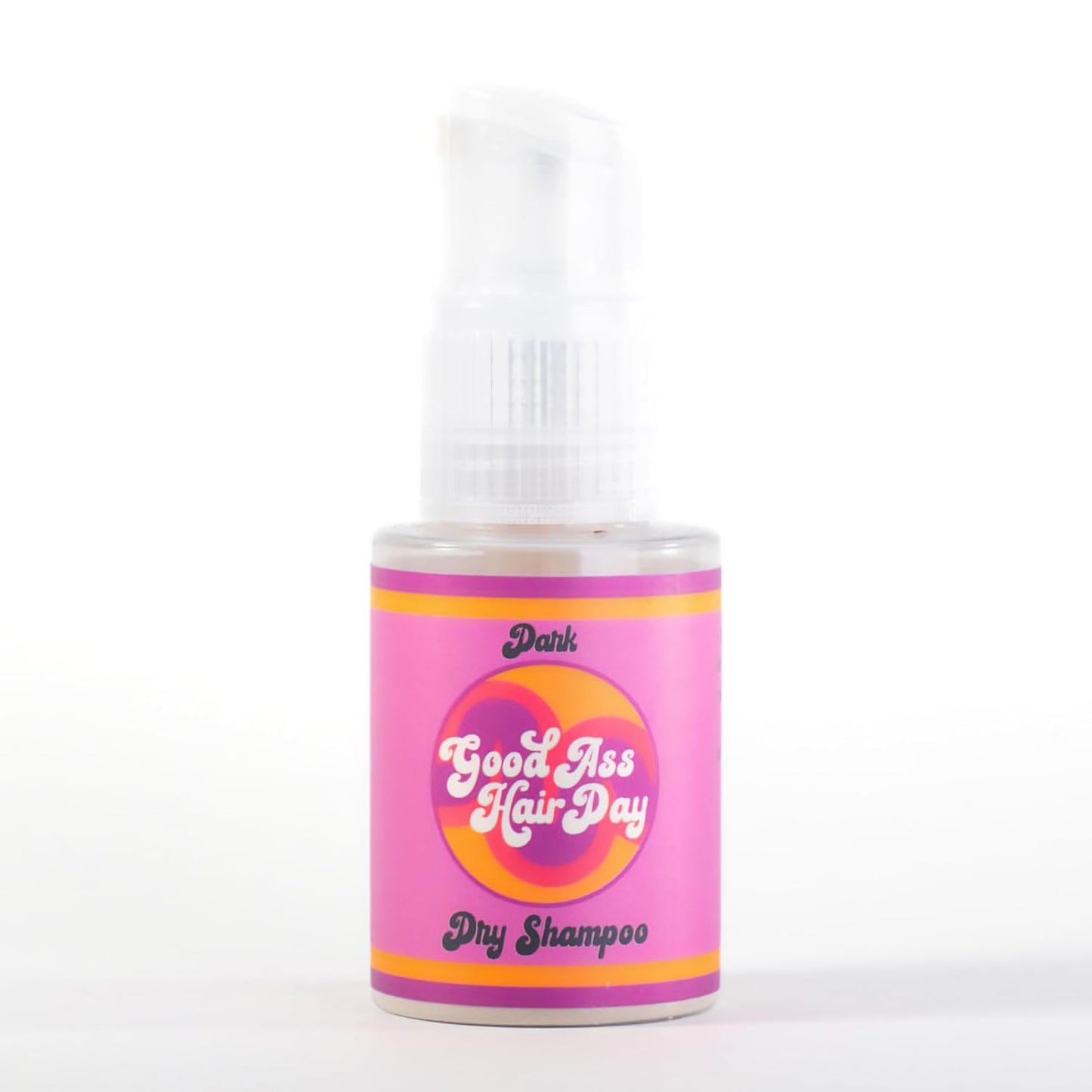 Good A Hair Day Dry Shampoo Powder – Non-Aerosol, Talc-Free, All-Natural, Absorbs Oil, Refreshes Hair Between Washes, Handmade in USA, Dark