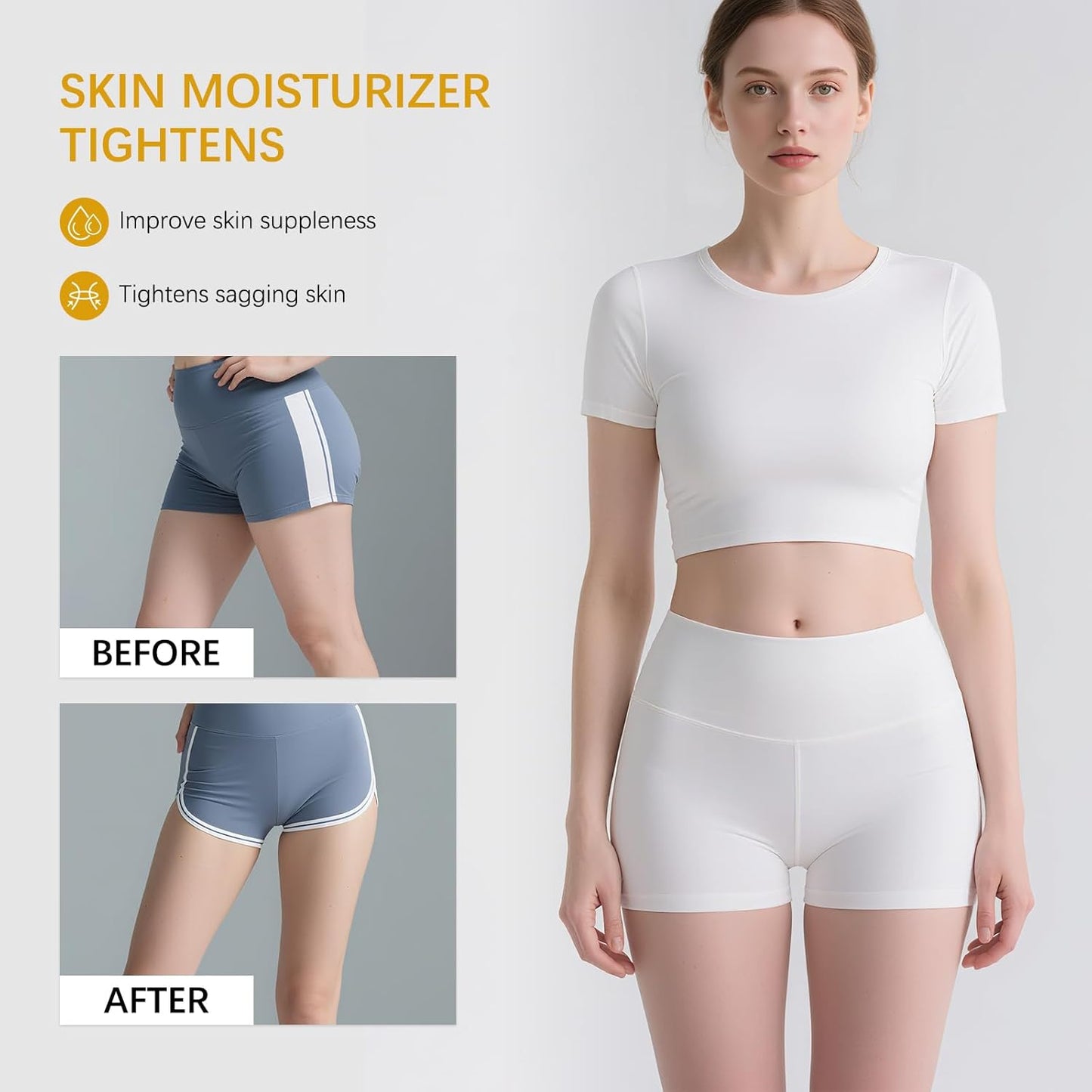 Champagne Lift Body Cream, Hydrating Lift Firming and Hydrates Dry Skin Arms & Legs (Vanilla)