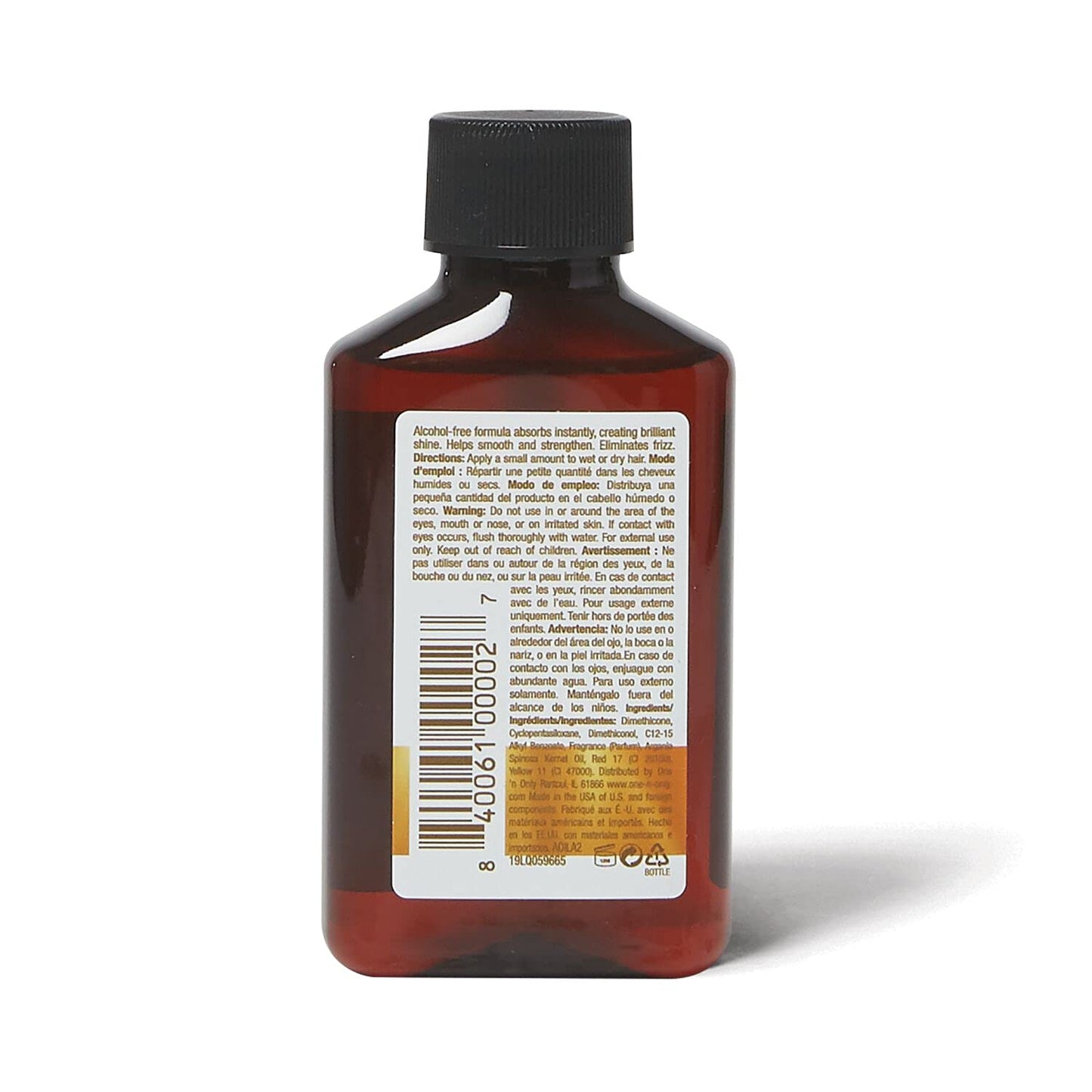 One n Only Argan Oil Hair Treatment - Lightweight & Hydrating Hair Oil for Natural, Wigs & Extensions - Shine Enhancing, Heat Protectant & Frizz Control (2 oz)