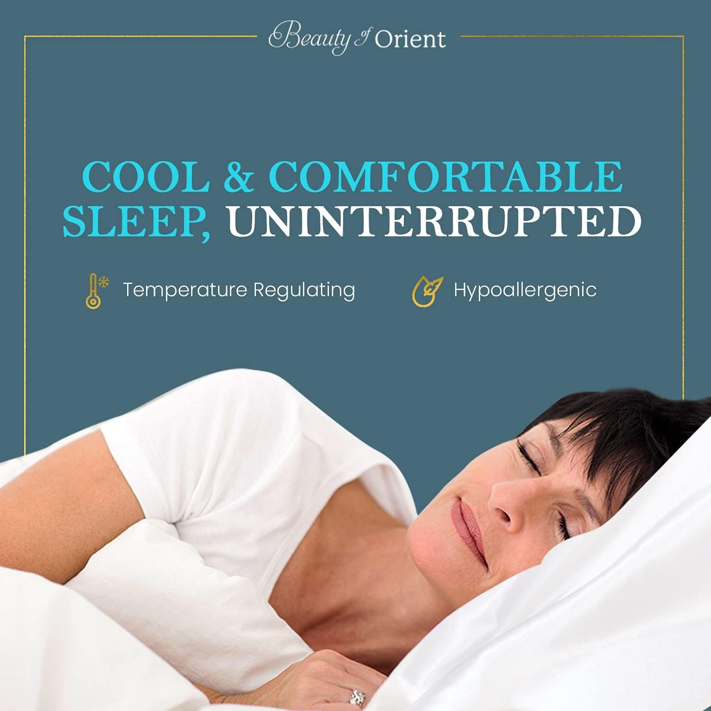 19 Momme Premium Mulberry Silk Pillowcase for Hair and Skin | Handcrafted Hypoallergenic & Anti-Acne 100% Silk Pillow Cases with Zipper | Standard - 20" x 26", Silver Lining