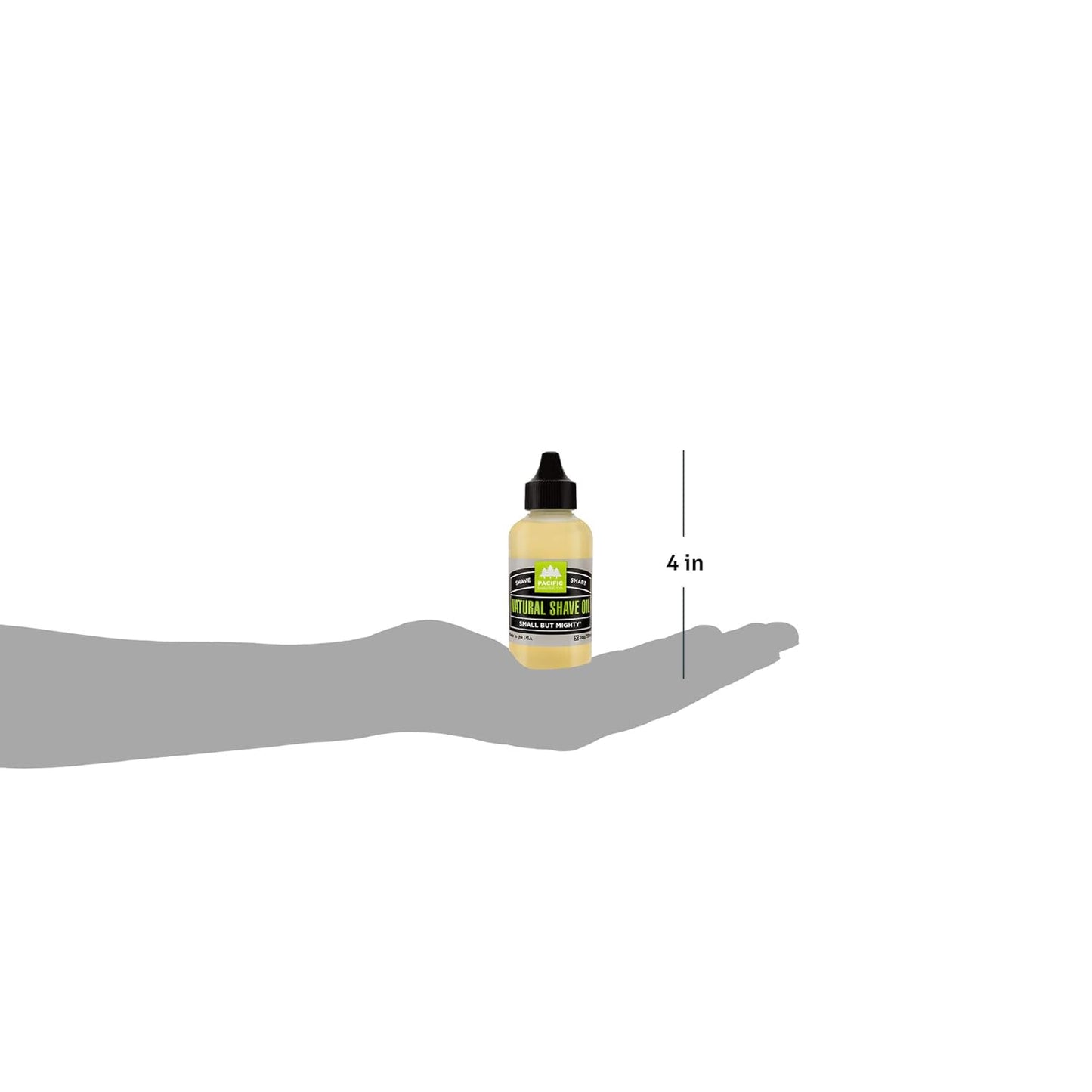 Pacific Shaving Company Natural Shaving Oil - Shaving Oil for Men & Women - Avocado Oil, Sunflower Seed Oil & Vitamin E Oil for Face, Legs, Arms & Full Body - Unisex Beard & Shave Care (2 Fl Oz)