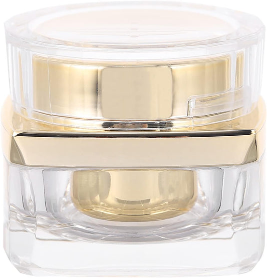 Beaupretty 1Pc Cream Empty Cream pots Cosmetics Bottle face Lotion jar Glass Terrarium with lid Cosmetic Bottle Lotion Holder Acrylic Eye Travel Body