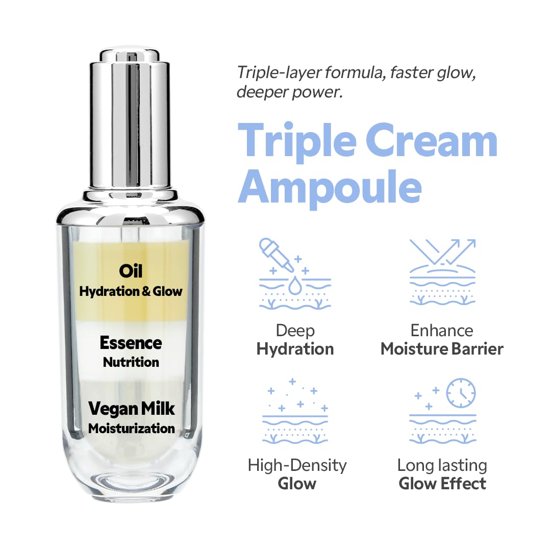 TIRTIR Ceramic Milk Ampoule (0.33 Fl Oz)