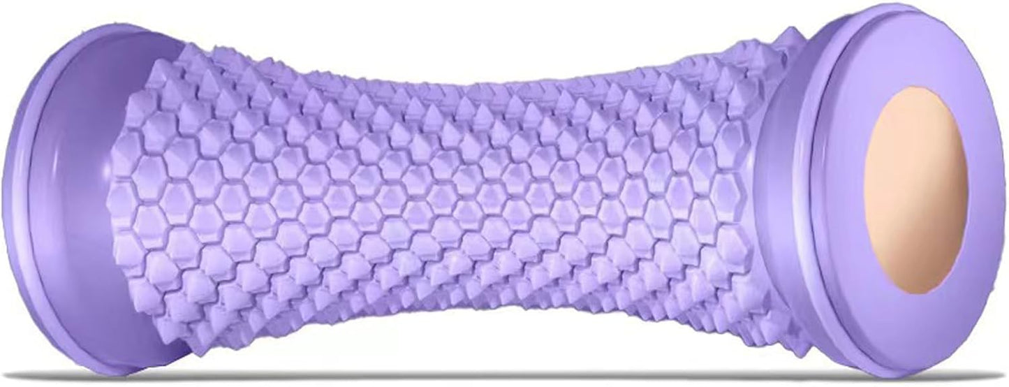 Foot Massager Ball Roller Yoga Roller Muscle Roller Stick for Feet Hand Leg Relaxatio Manual Feet Massager Purple Manual Leg Massagers Purple