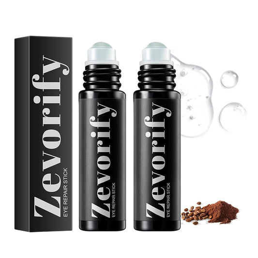 Eye Repair Stick for Men, Reduces Under Eye Dark Circles & Eyebags, Eyes Cooling Stick Hydrates and Depuffing 0.34 Fl.Oz (2)