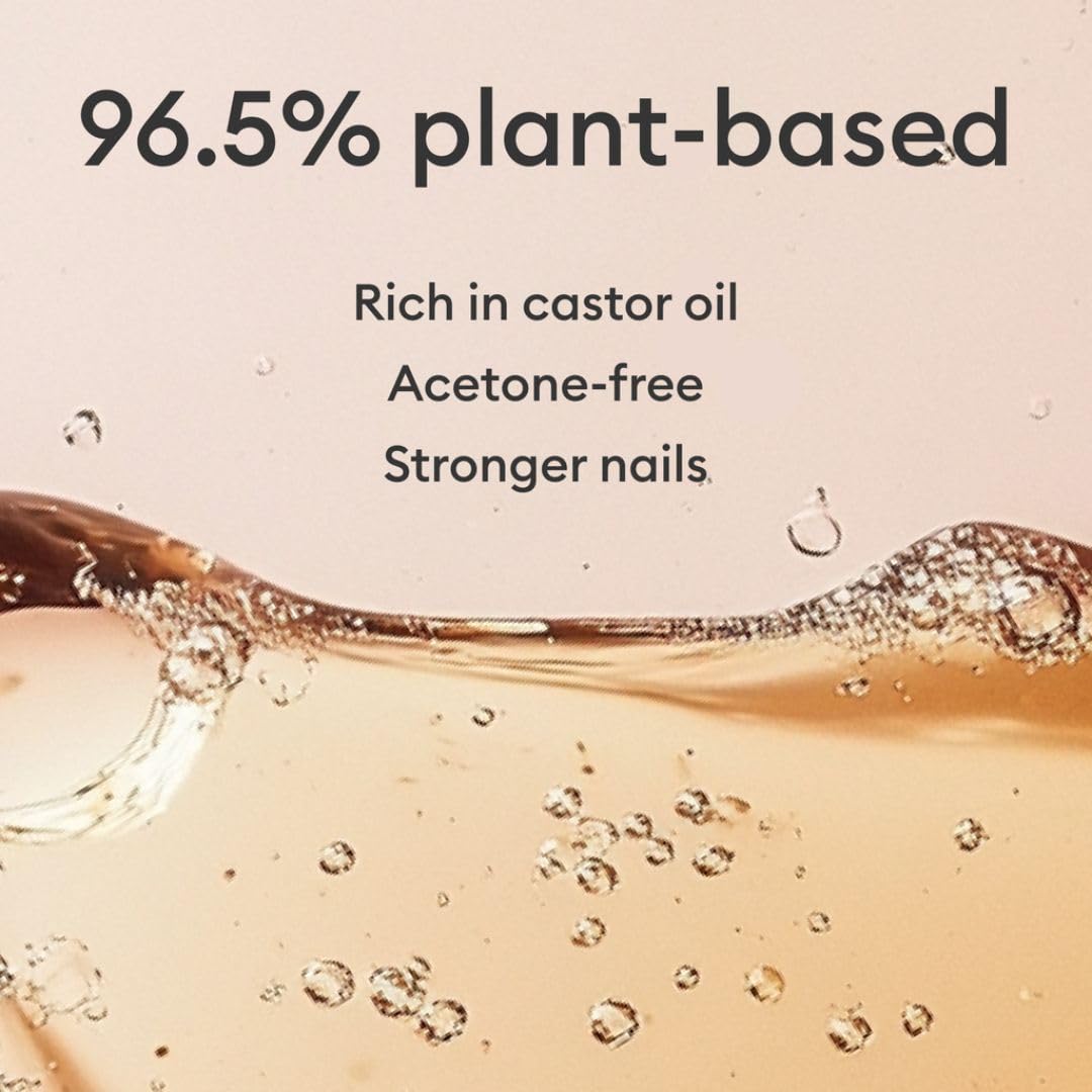 Manucurist - Green Flash Gel Nail Polish Remover - Effective Plant-Based - Acetone-Free - Floral Scent - 3.38 fl oz