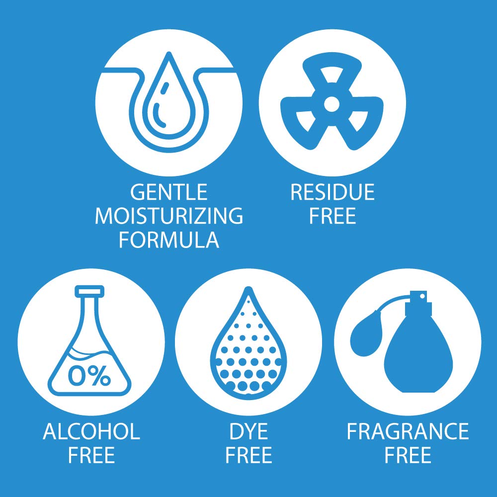 ForPro Professional Collection Alcohol-Free Foaming Instant Hand Sanitizer, Moisturizing, Dye and Fragrance Free Sanitizer, 20 Fl Oz