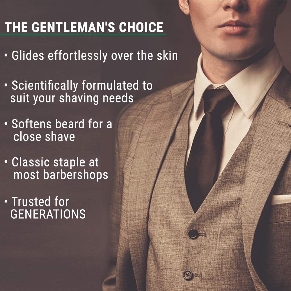 Clubman Pinaud Shave Soap – Classic Shaving Soap for Men, Rich Lather for Smooth Shave, 2oz, 2 Pack