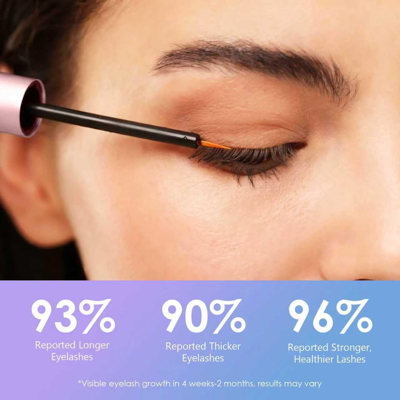 Eyelash Growth Serum for Longer Lashes (Multi-color, Medium)