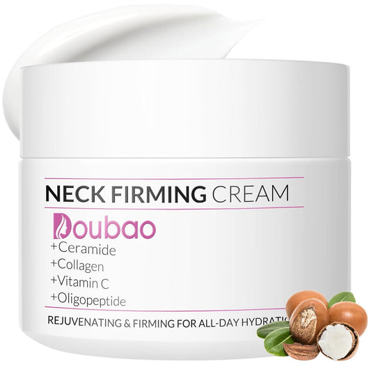 Neck Firming Creams for Tightening and Firming, Moisturizer Face Cream with Collagen, Hyaluronic Acid, Day & Night Anti-Aging Skin Tightening Cream for Neck, Décolleté & Face – 1.7Fl Oz