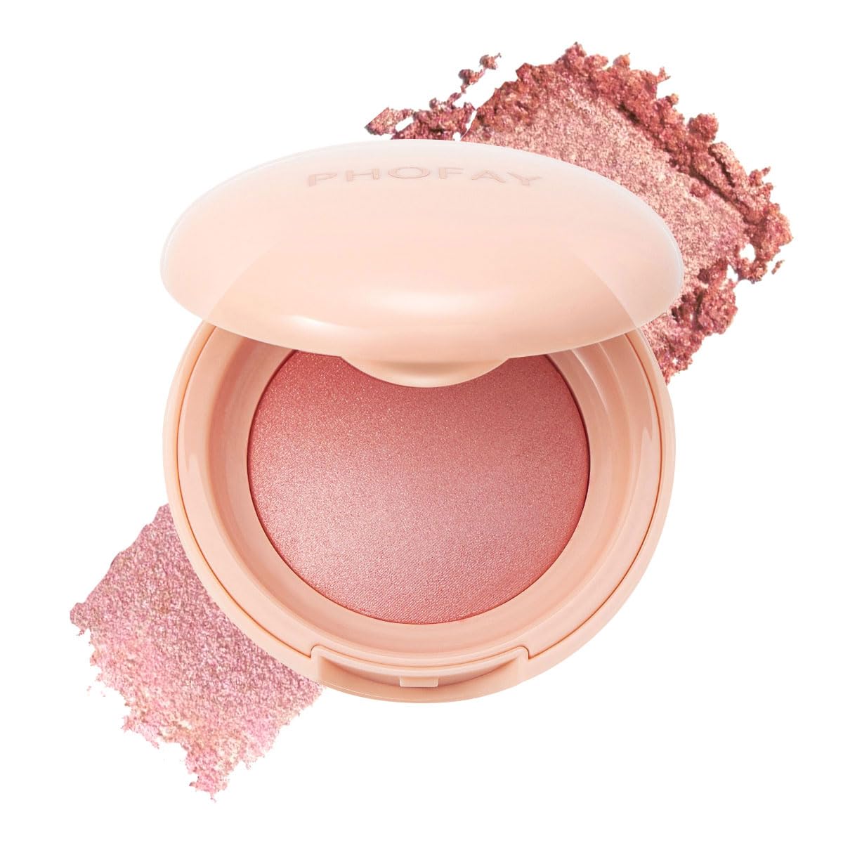 Luminous Blush Powder-Multi-Use Formula, Ultra-Fine & Smooth, Longer-Lasting Wear with Natural Luminous Glow (05#)