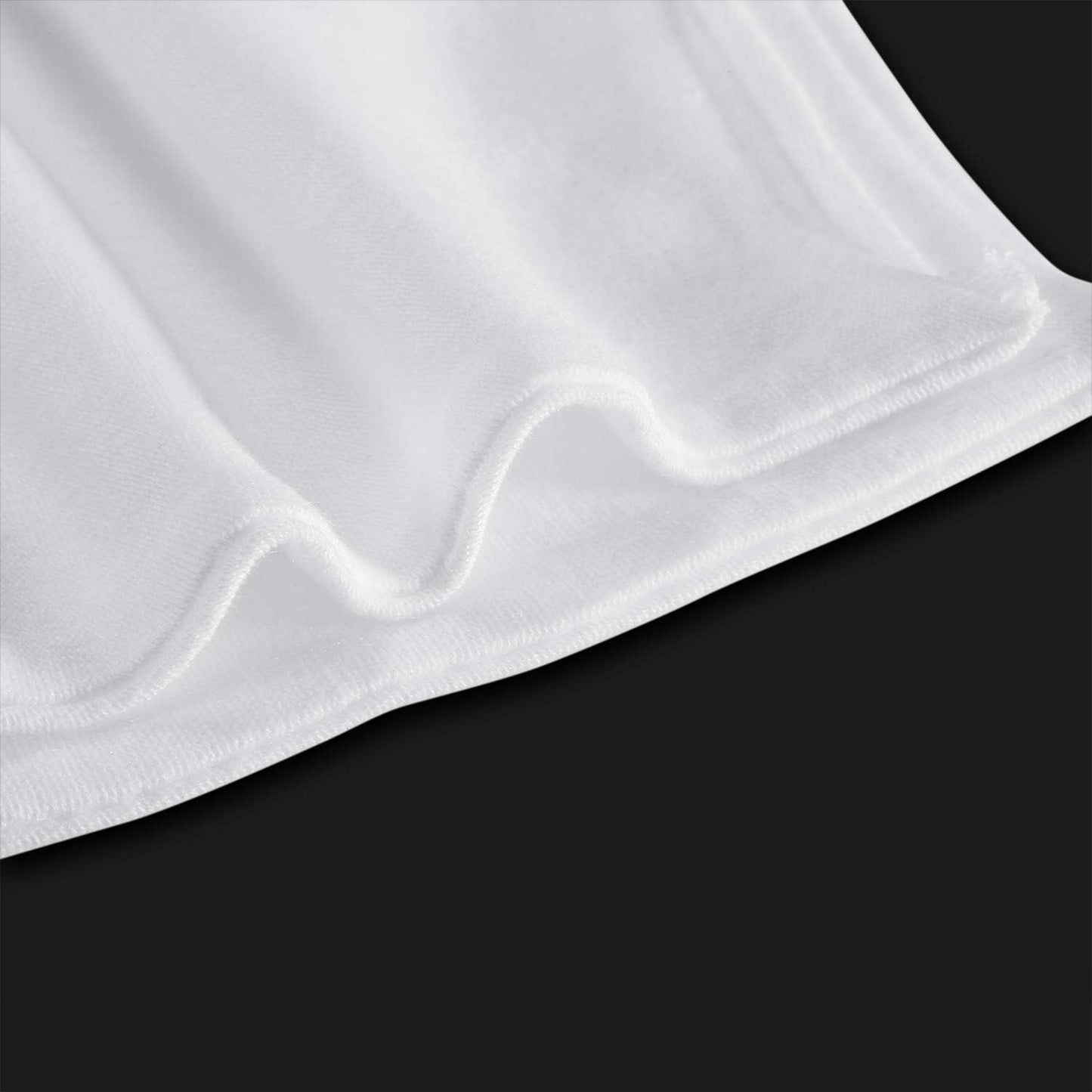 SATINIOR 120 Pieces Cotton Gloves Large Size for Men Women Inspection Gloves for Dry Hand Art Handling Coin Jewelry