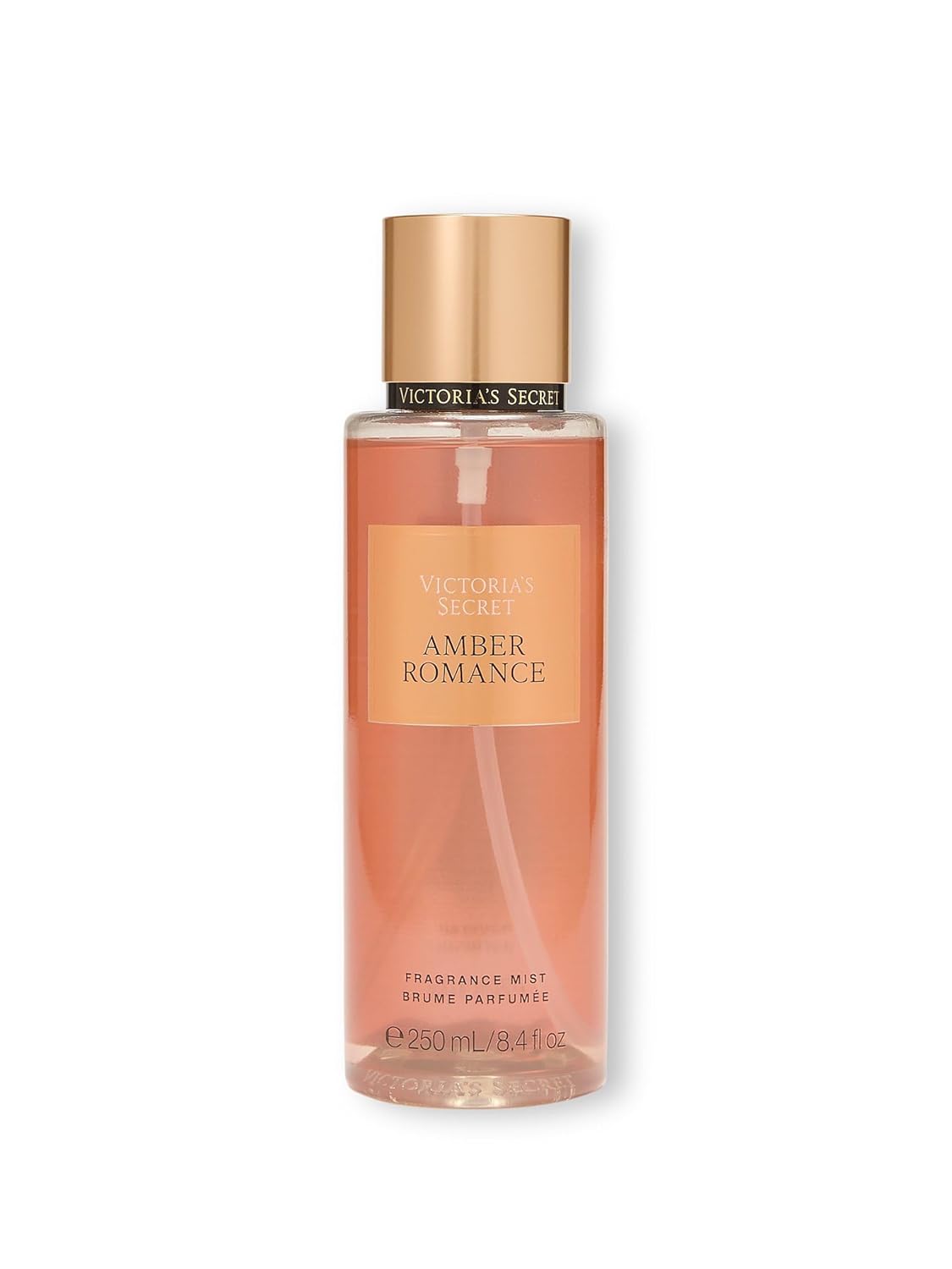Victoria's Secret Amber Romance Body Mist for Women, Perfume with Notes of Sugar Kisses, Women’s Fragrance, 250 ml / 8.4 oz