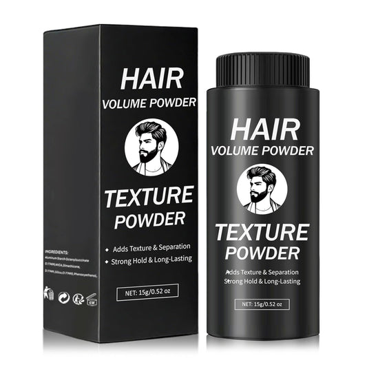 Hair Texture Styling Powder for Men & Women, Hair Texturizing & Volumizing Powder Add Instant Volume Long-Lasting Hold Non-Greasy Matte Finish for All Hair Types - 0.52 Oz