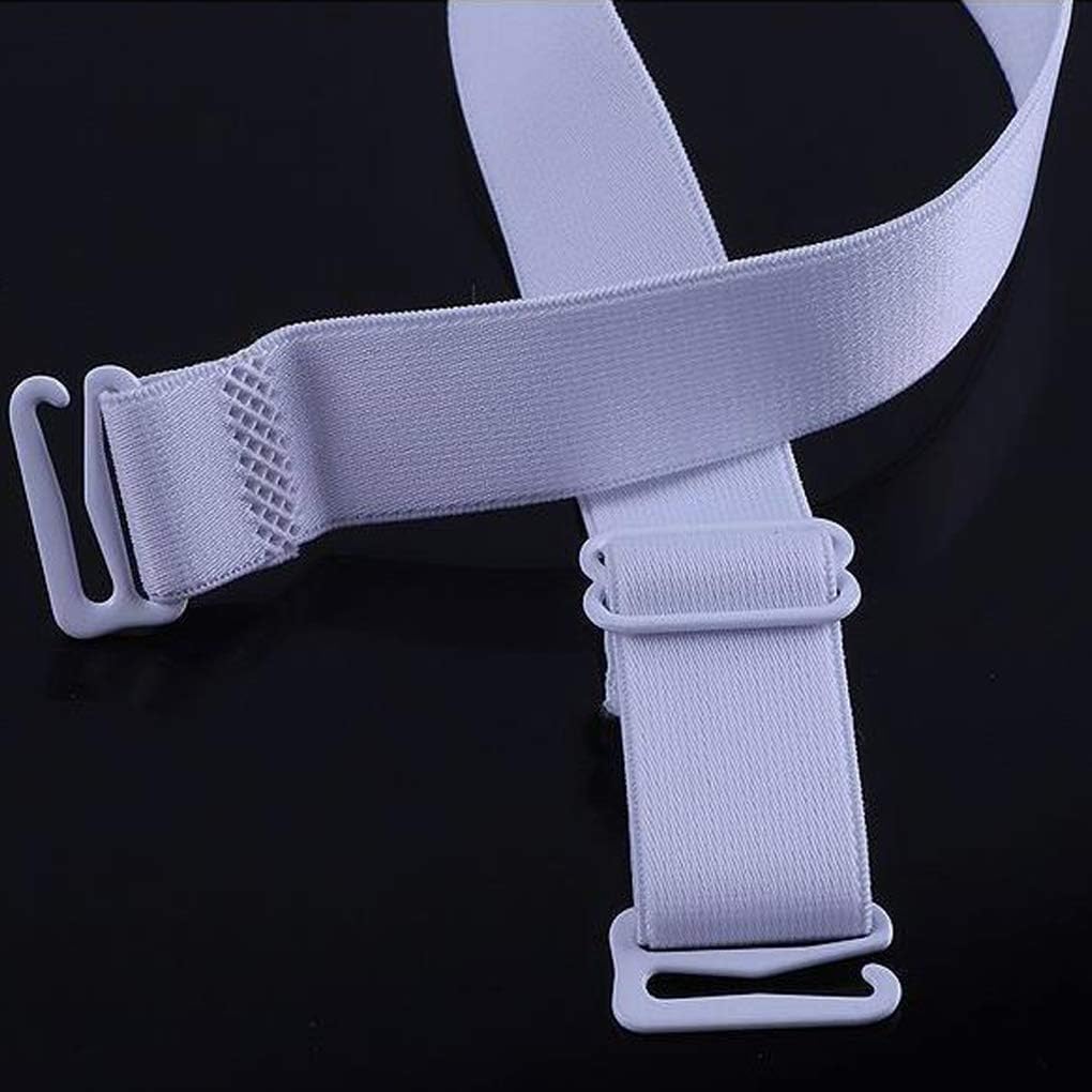 Magicmode 3 Pairs Bra Strap Replacement Elastic Adjustable Removable Multi Color