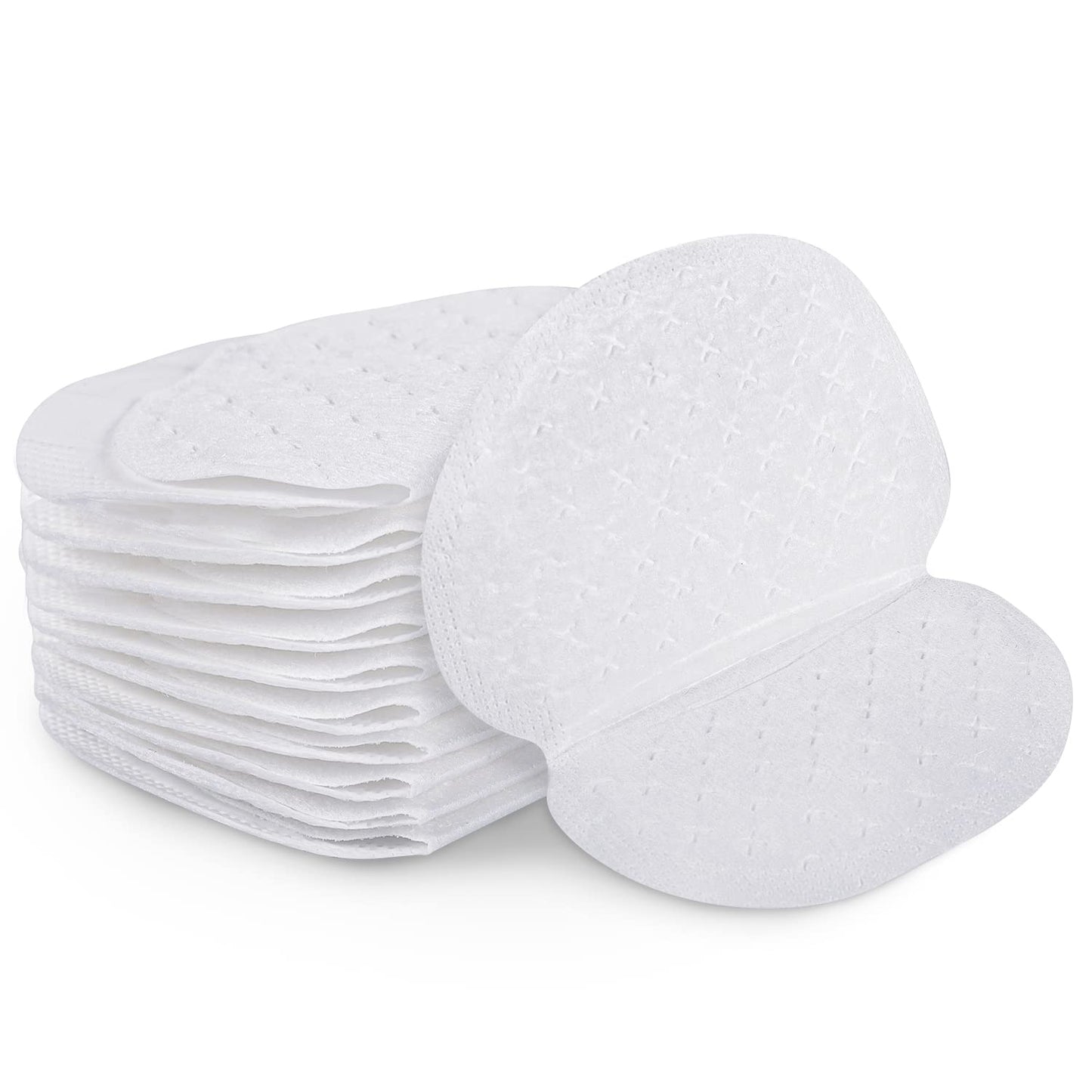 50 Pcs Underarm Sweat Pads, Armpit Sweat Pads for Women and Men, Disposable Underarm Pads for Sweating Women Comfortable Unflavored Non Sweat Armpit Protection (5.1 * 3.54 inch, 50)