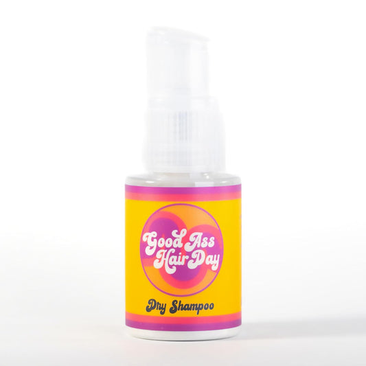 GAHD Dry Shampoo Powder – Non-Aerosol, Talc-Free, All-Natural, Vanilla Scent – Absorbs Oil, Refreshes Hair Between Washes, Handmade in USA