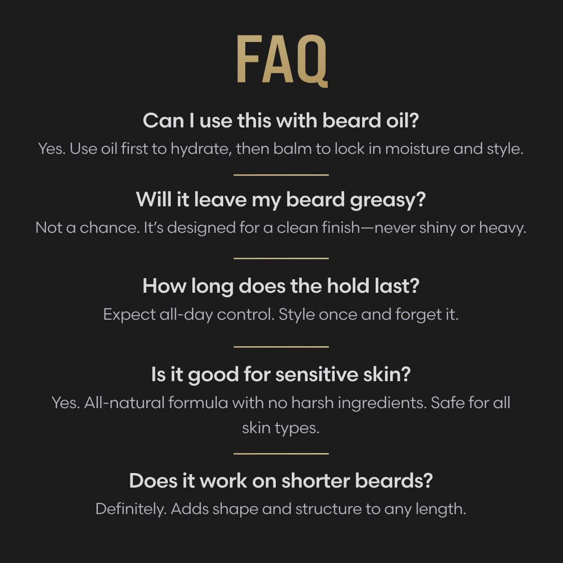 The Beard Struggle Warrior’s Beard Balm - Gold Collection, Asgardian Secret - Non-Greasy Low-Hold Formula, Luxurious Cologne-Grade Fragrances 100% Natural and Plant-Based Ingredients - 50g