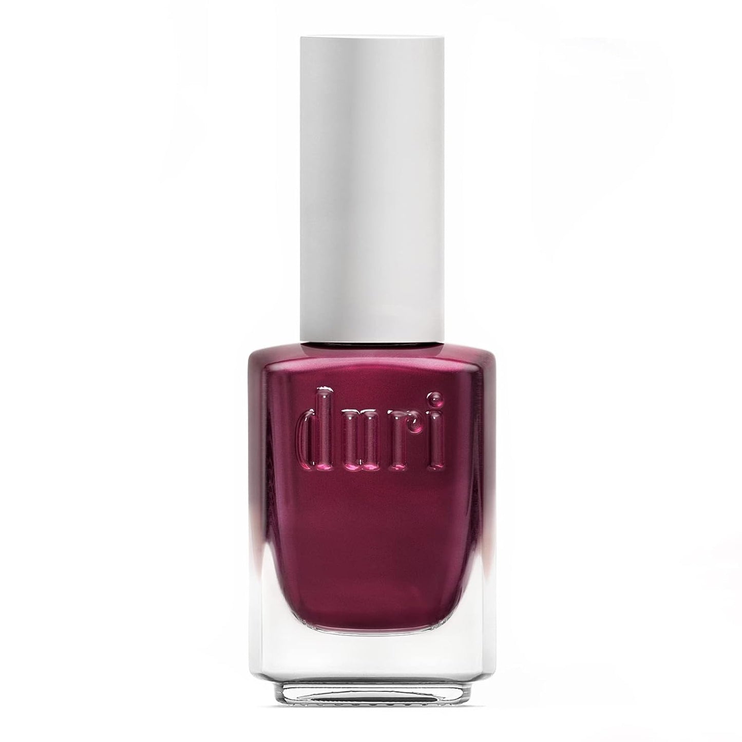duri Nail Polish, 323 Sangria, Red Metallic Shimmer, Semi Sheer Coverage, Quick Drying, Lasting, 0.45 FL Oz Cosmetics