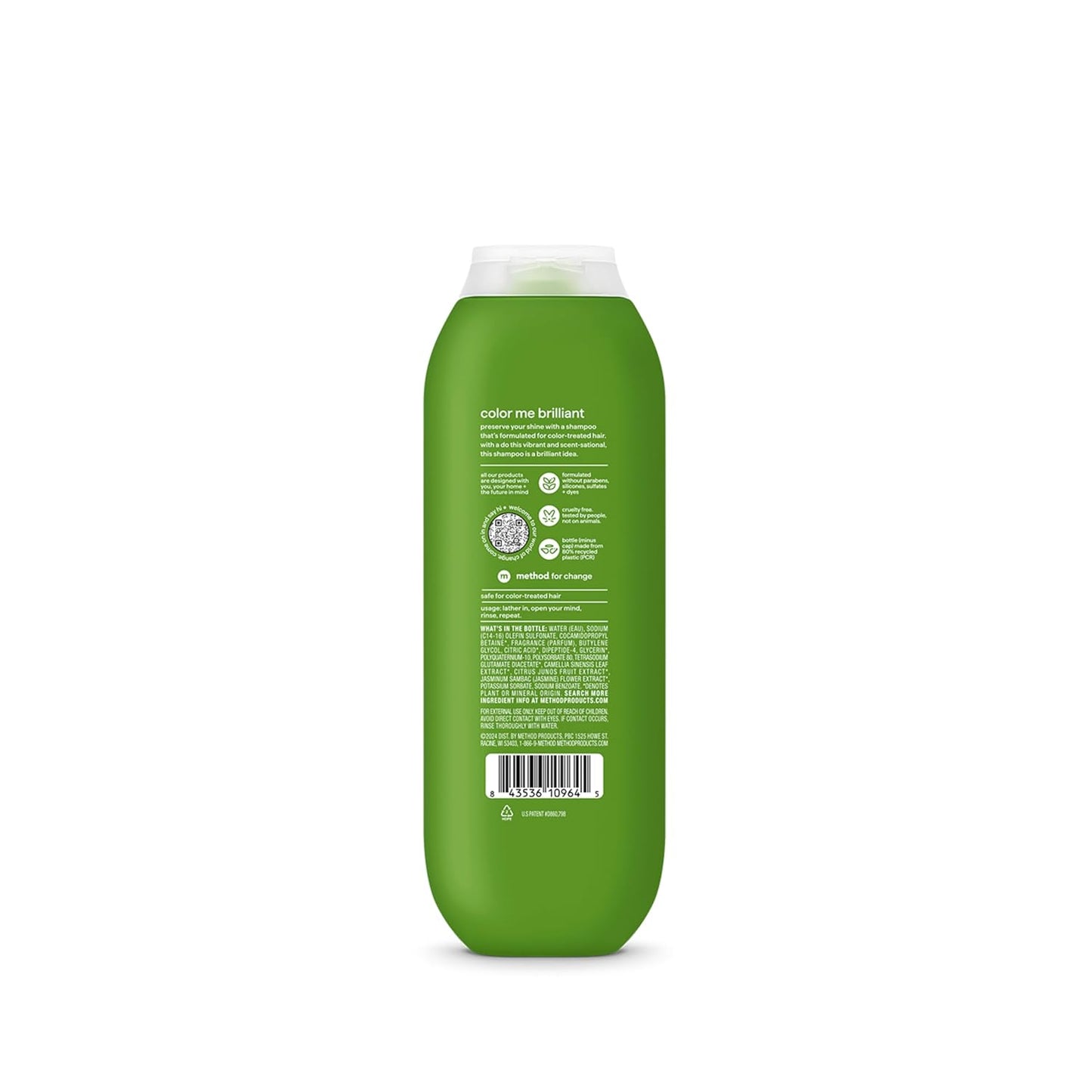 Method Color Protect Shampoo, Mindful Matcha, Matcha + Yuzu + Jasmine notes, 14oz