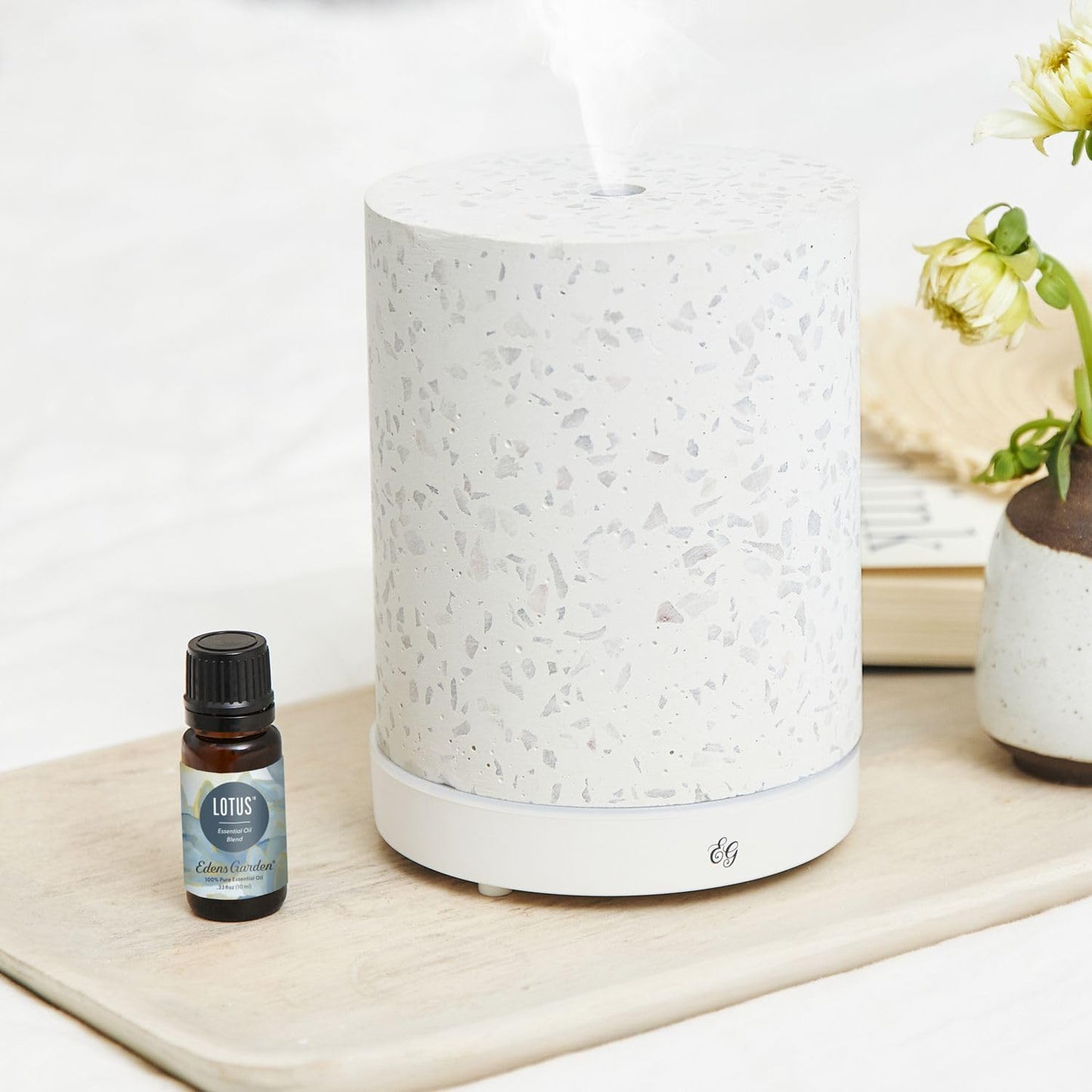 Edens Garden Lotus Essential Oil Blend – 100% Pure Premium Grade, No Artificial Fragrances, Undiluted & Natural, For Skin, Massage, Candle Making, Meditation & Diffuser, Floral Aroma 10 ml (.33 fl oz)