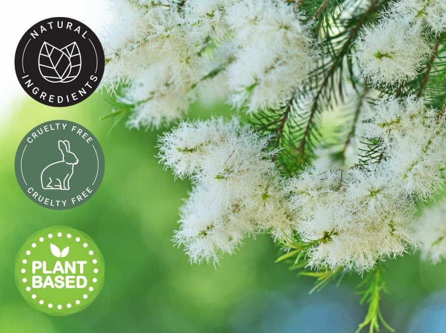 GreenHealth - 16 fl oz Tea Tree Essential Oil (100% Pure & Natural), Aluminum Bottle, Uncut