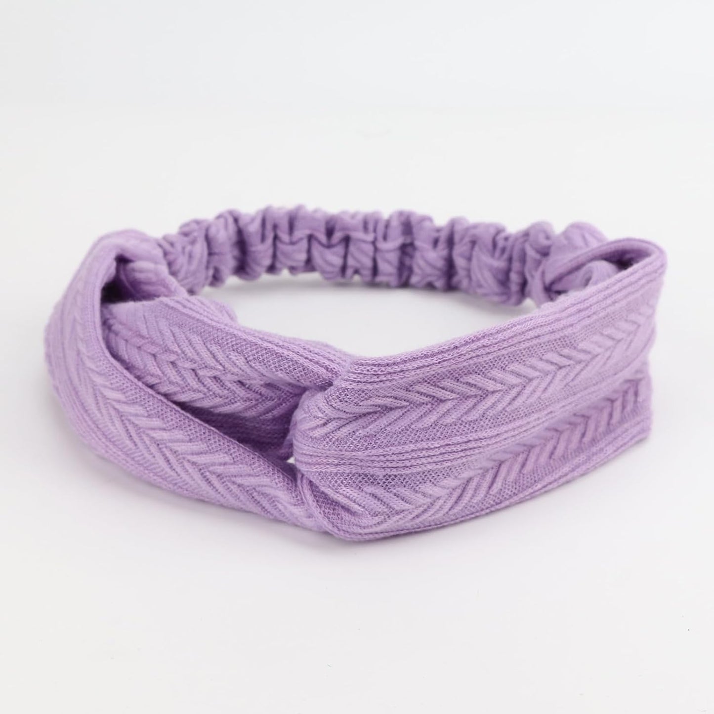 DRESHOW 8 Pack Headbands for Women Yoga Knotted Headbands Elastic Criss Cross Hair Accessories Sports Head Wrap Non Slip