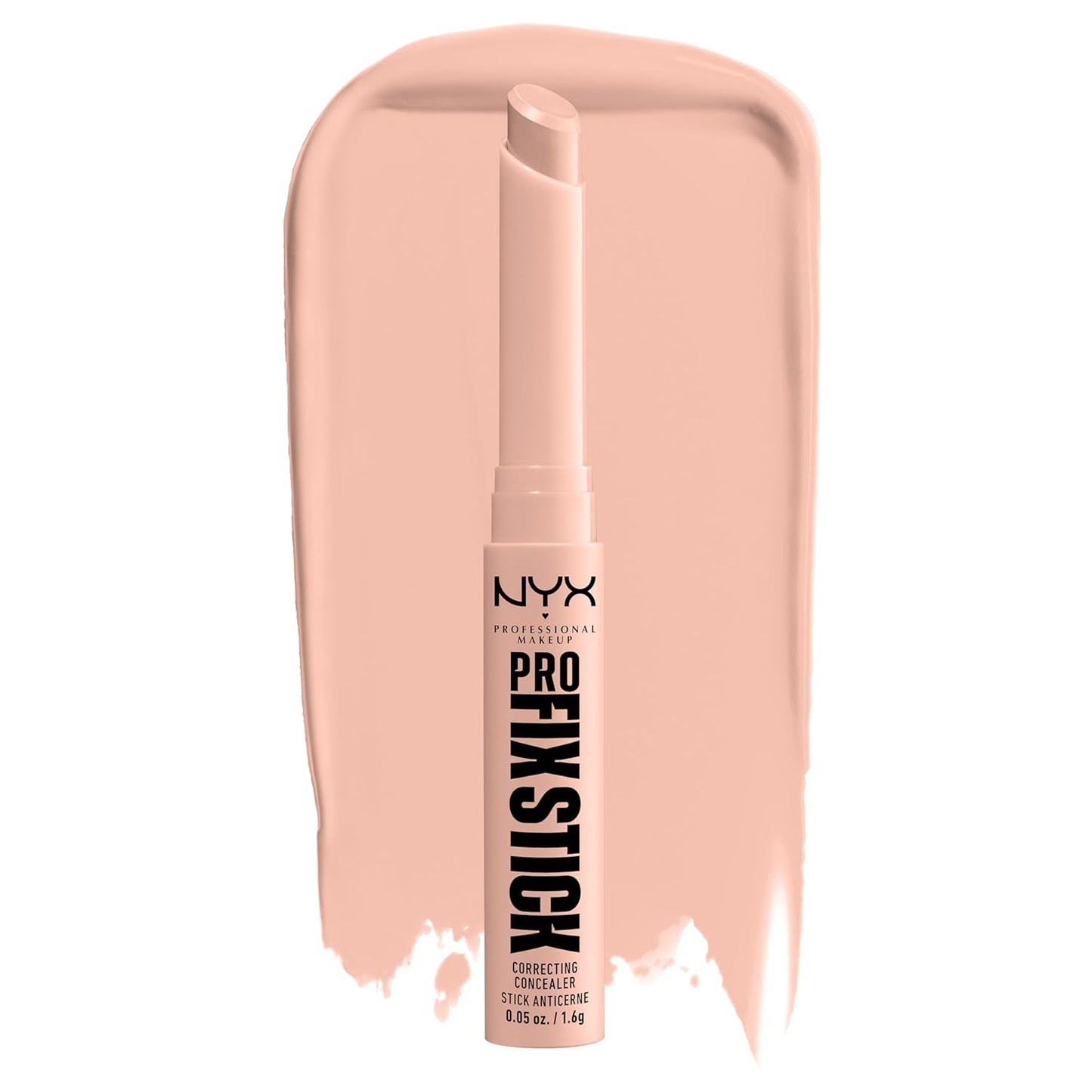 NYX PROFESSIONAL MAKEUP Pro Fix Stick Correcting Concealer, Buildable Medium Coverage Concealer Stick - Pink