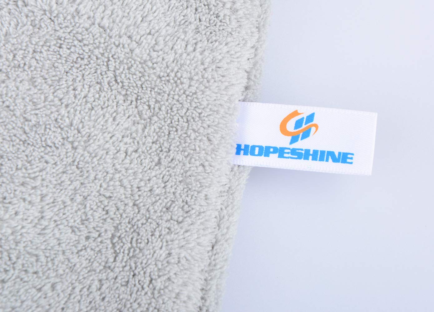 HOPESHINE Women's Soft Shower Hair Towel Twist Hair Turban Wrap Drying Cap Great Gift for Women (Grey 3-Pack)