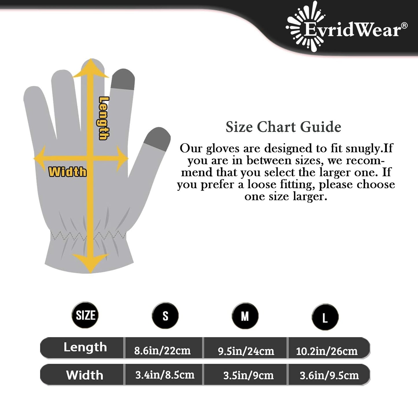 Evridwear 100% Cotton Touchscreen Moisturizing Beauty Gloves with Elastic Cuff, Natural Cosmetic Therapy Gloves for Eczema SPA Dry Hands Care Overnight (Black, Small) 5 Pairs