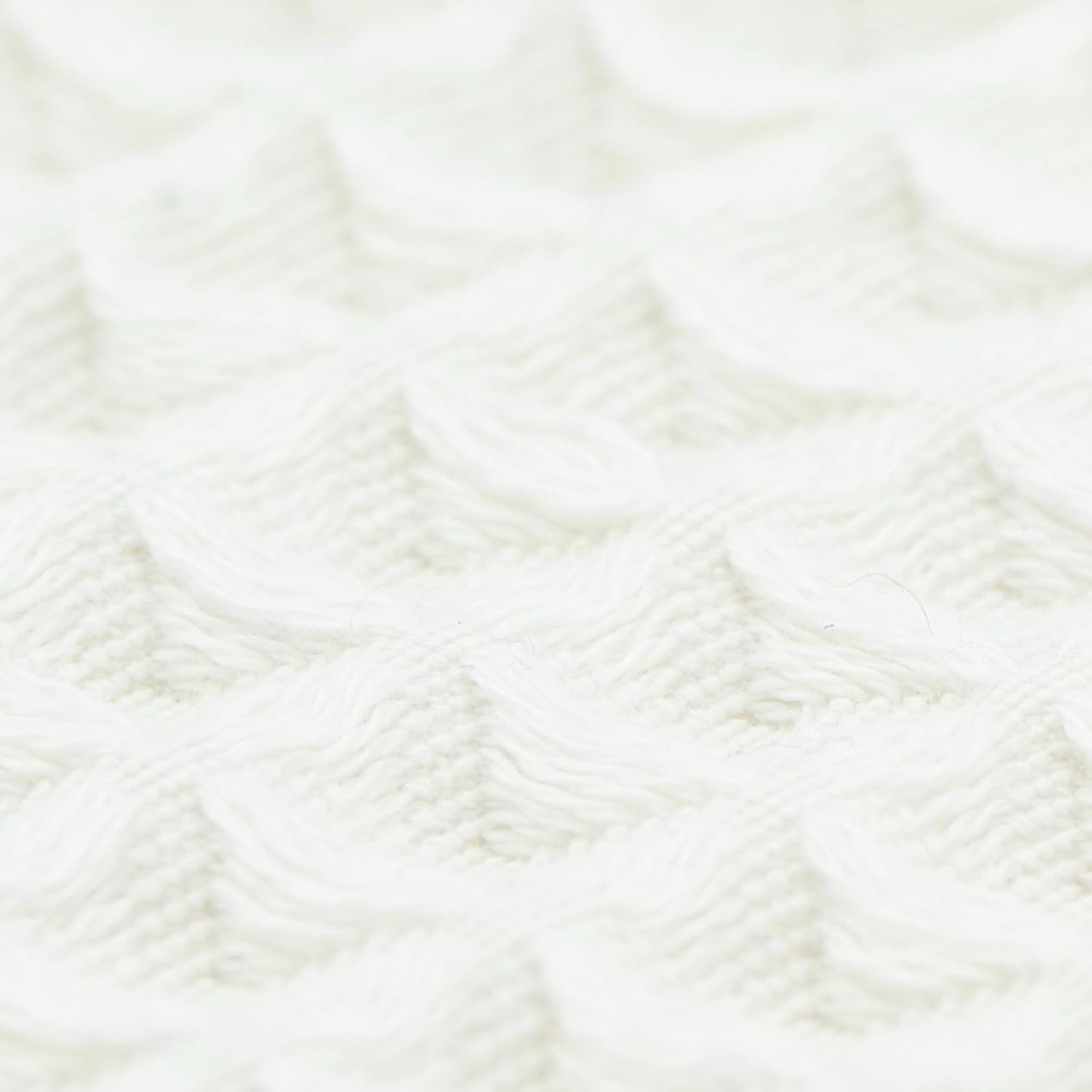 Hair Towel | 2 Pack, 100% Cotton Silk Hair-Drying Waffle Wrap Turban for Women, Ultra-Absorbent, Anti Frizz, Hair Damage Protection for Straight and Curly Hair (Shell White, 2 Pack)