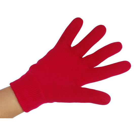 Moisturize Soften Repair Cracked Skin Treatment Moisturizing Full Gel Gloves Jojoba Oil Vitamin E Spa Magenta 1Pair