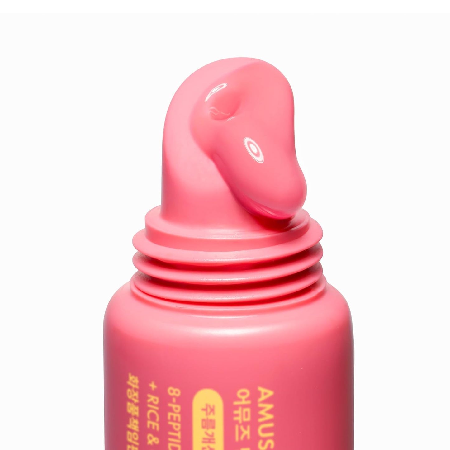 Amuse SEOUL Care Tint Lip Balm Keyring (05 Rose Me) | Hydrating Lip Balm + Keychain, Rice Extract & Multi-Peptide Complex, Clear Glossy Finish | 0.21 oz